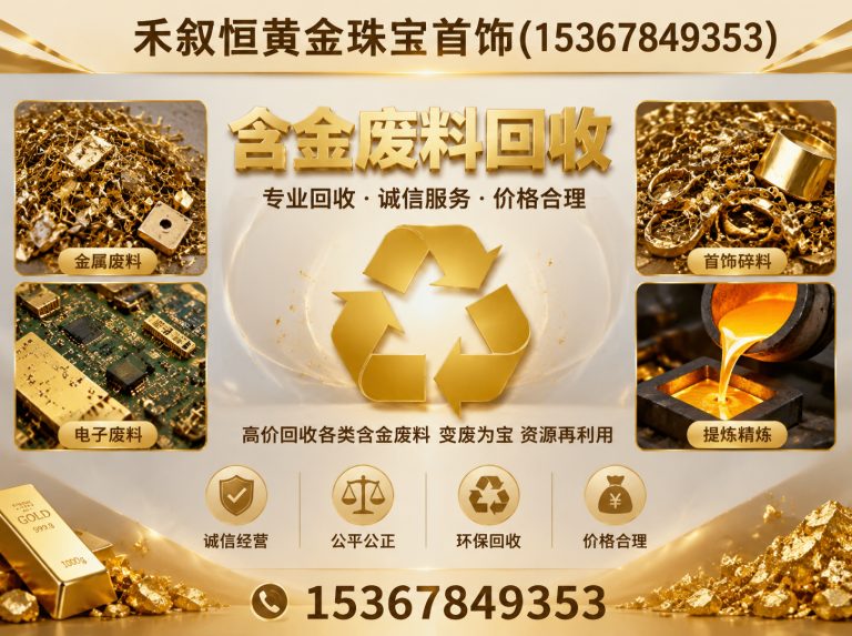 常州黄金回收展示图